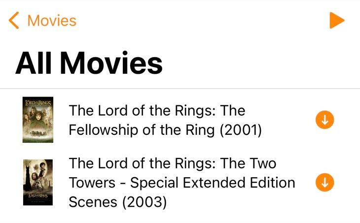 Play Movies via Plex UPnP on iPhone