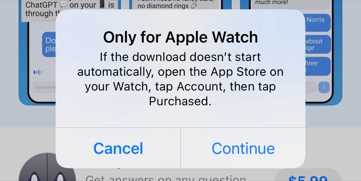 How to trigger a Watch app download via the App Store app on your Watch