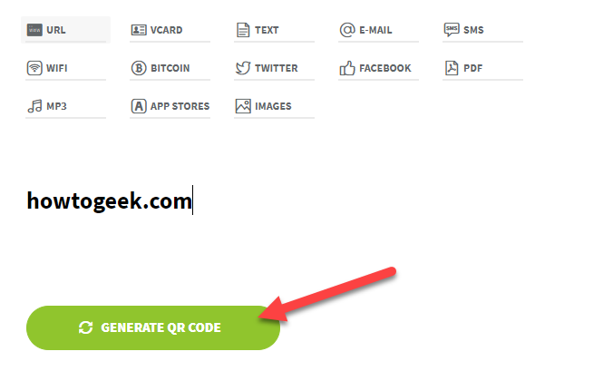 QR code for URL.