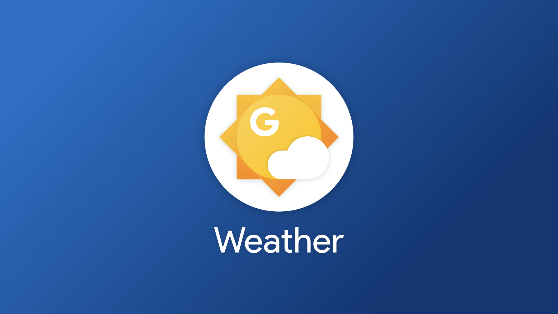 Google Weather icon.