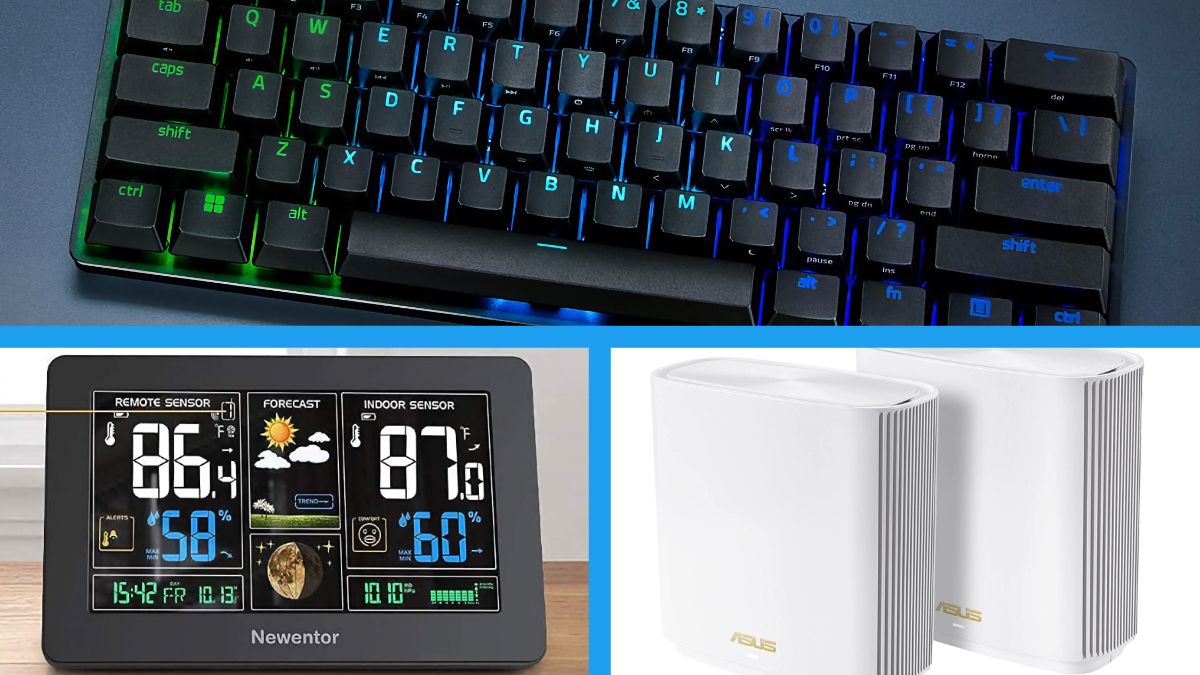 HTG Deals featuring Razer, ASUS, and Newentor