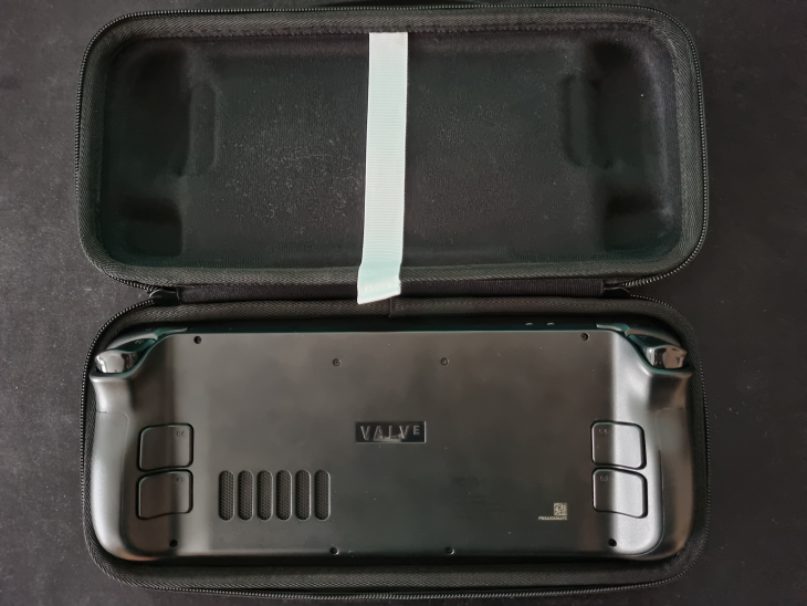 The best way to replace the SSD is by placing your Deck inside its carrying case