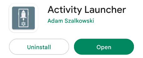 Download "Activity Launcher."