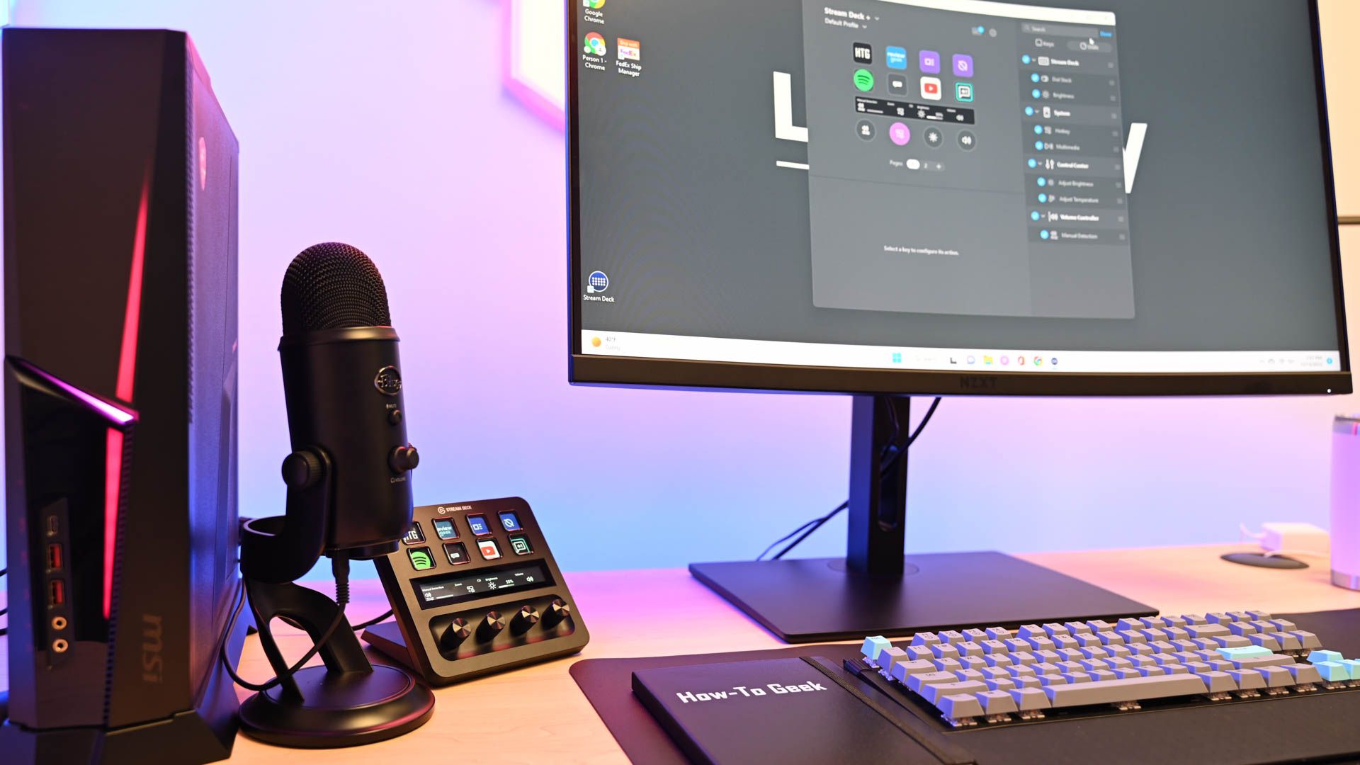 Programming the buttons on the Elgato Stream Deck +