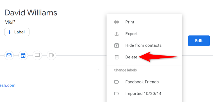 How to Find and Edit Contacts in Gmail