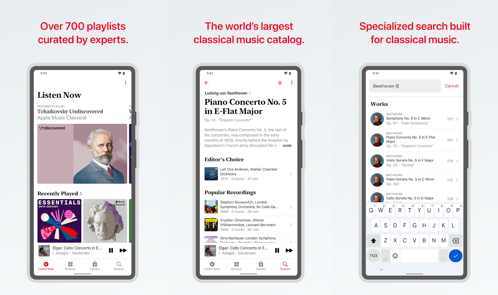 Apple Music screenshots