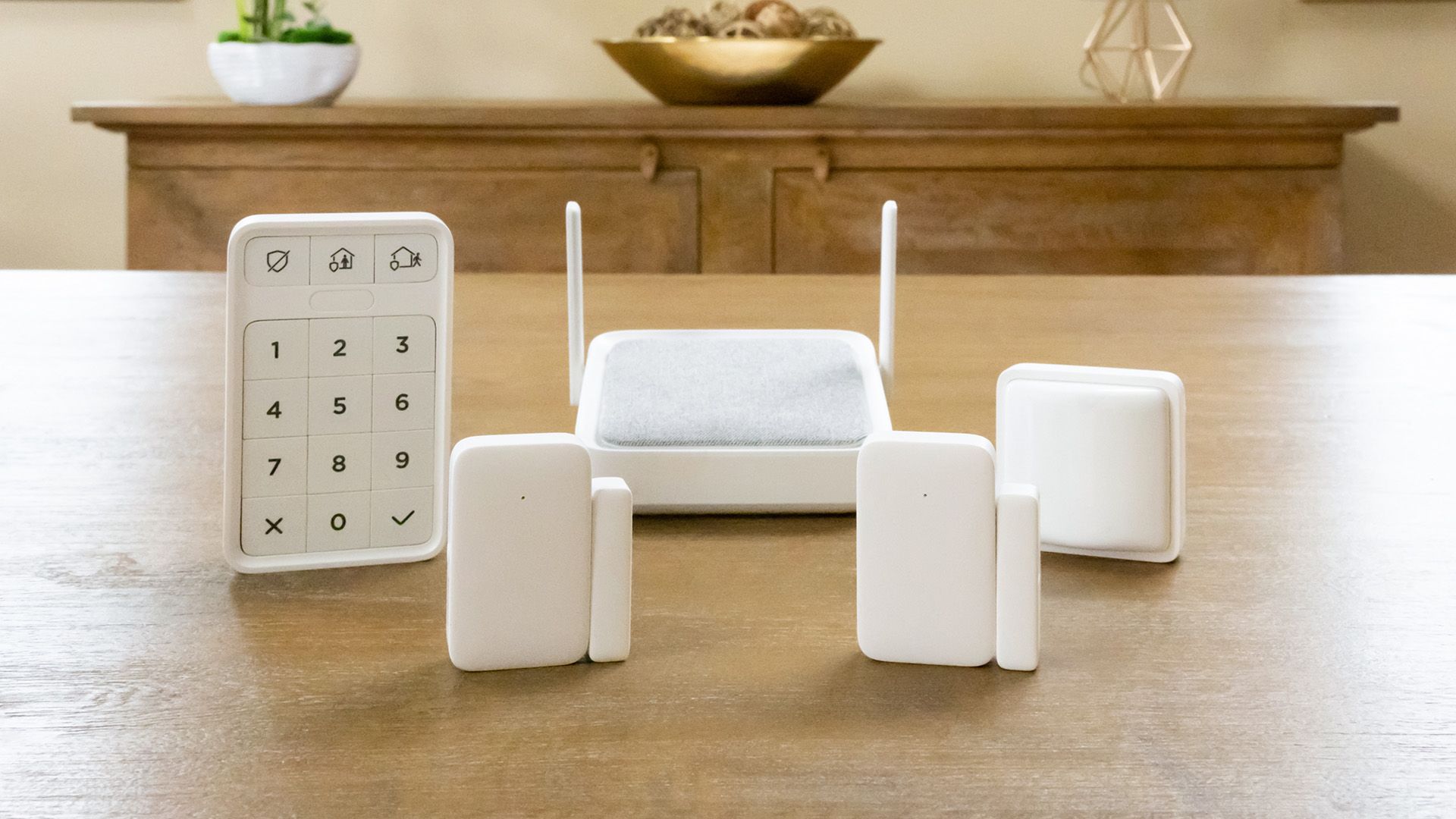 Roku Home Monitoring System SE on a table