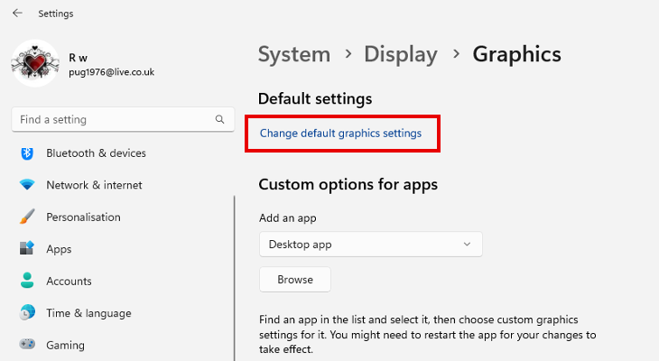 enabling hardware GPU scheduling