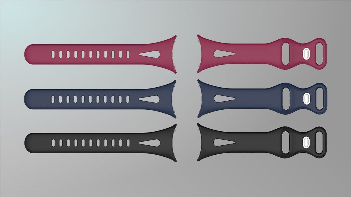 Miimall bands on grey background