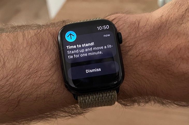 Apple Watch Stand notification