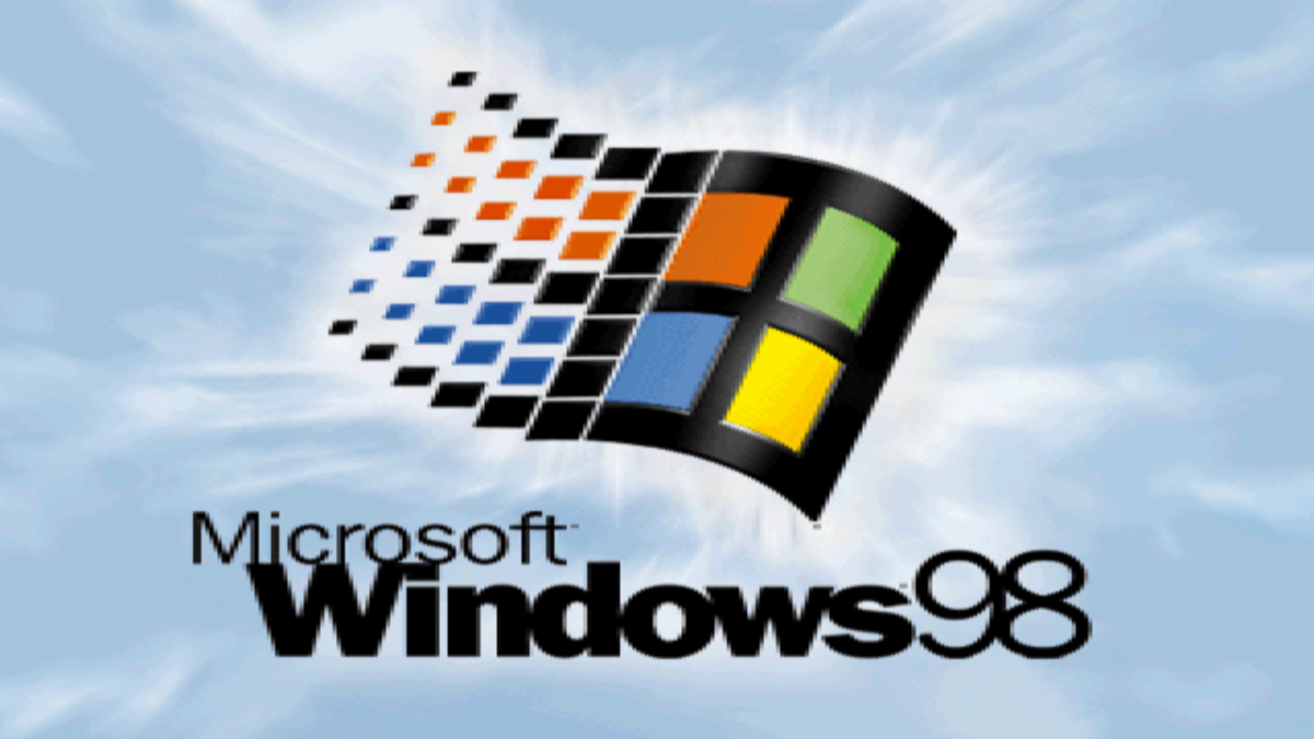 Windows 98 splash screen
