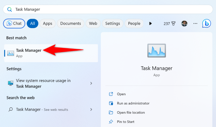 10 Ways to Open Task Manager in Windows 11