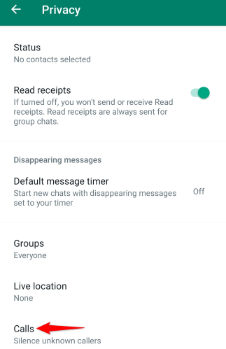 How To Silence Calls From Unknown Numbers On WhatsApp