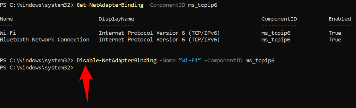 Отключите IPv6 для адаптера.