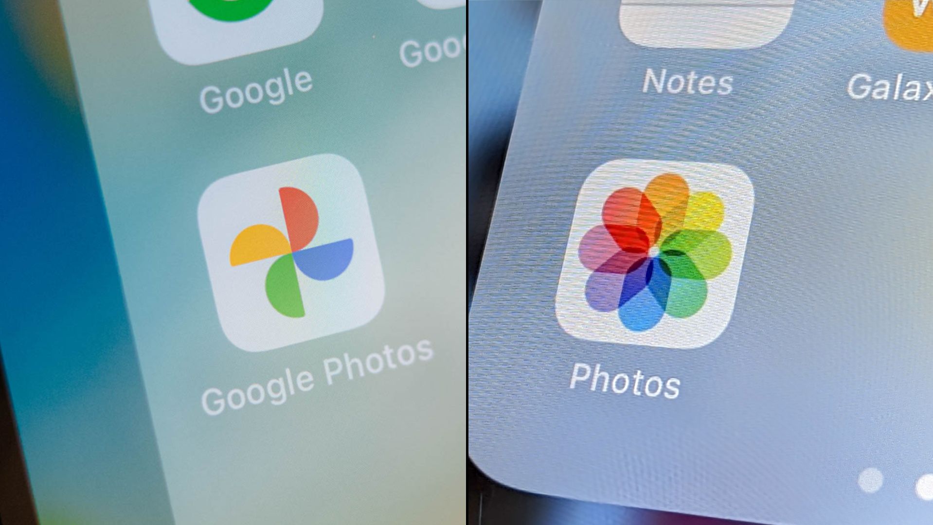 Google Photos vs Apple Photos