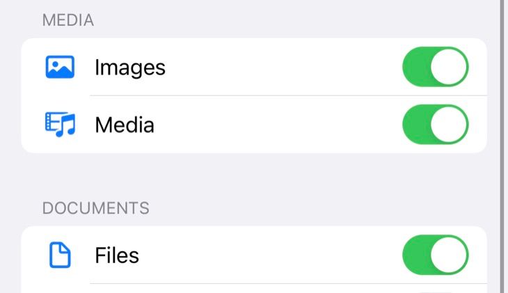 Limit your shortcut to certain content