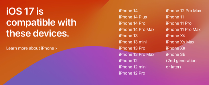 Will iOS 17 and iPadOS Run on my iPhone or iPad?