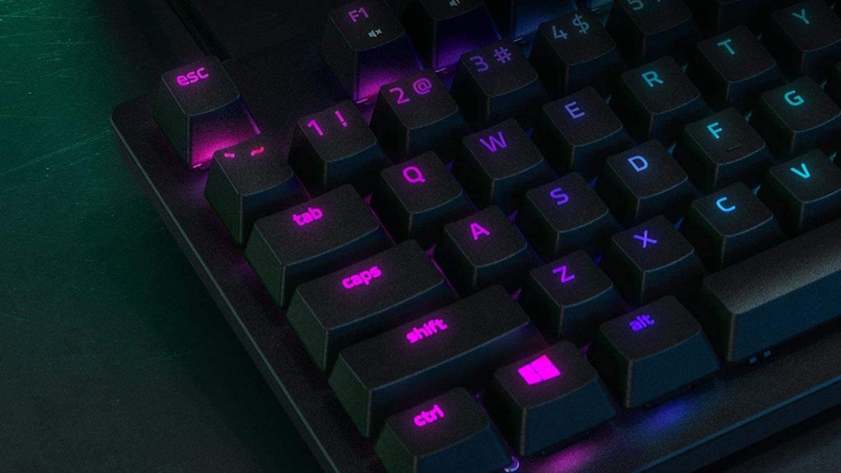 Razer tourney tkl gros plan