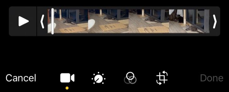 Trim a video to size on your iPhone