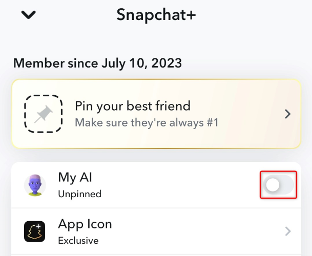 How to Get Rid of "My AI" on Snapchat