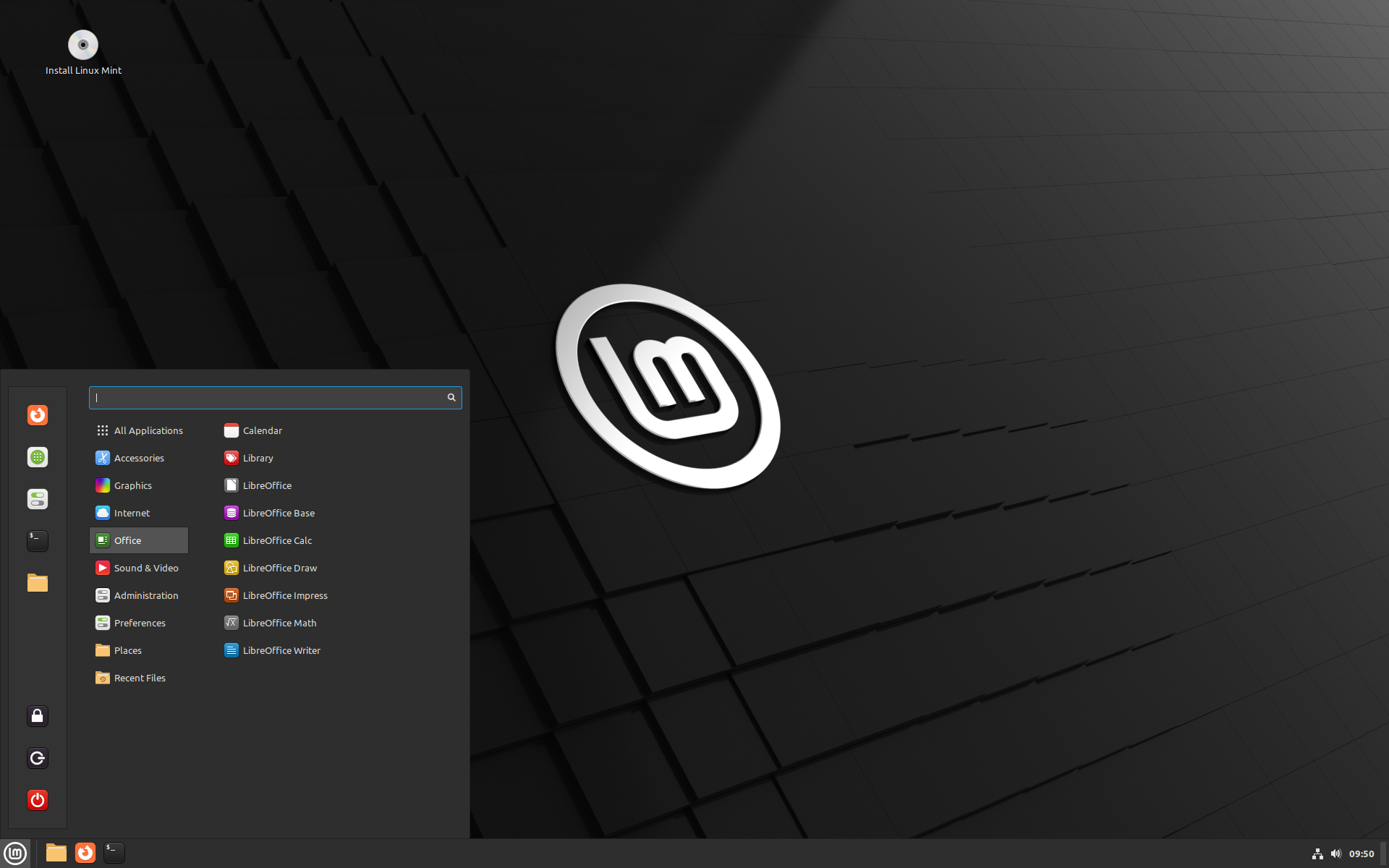Screenshot von Linux Mint 21.2 Cinnamon