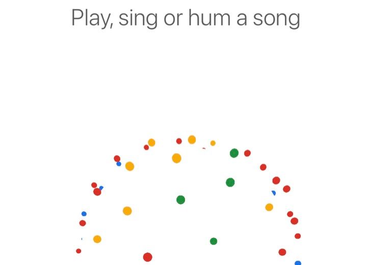 Identify a song using the Google app by humming or singing it