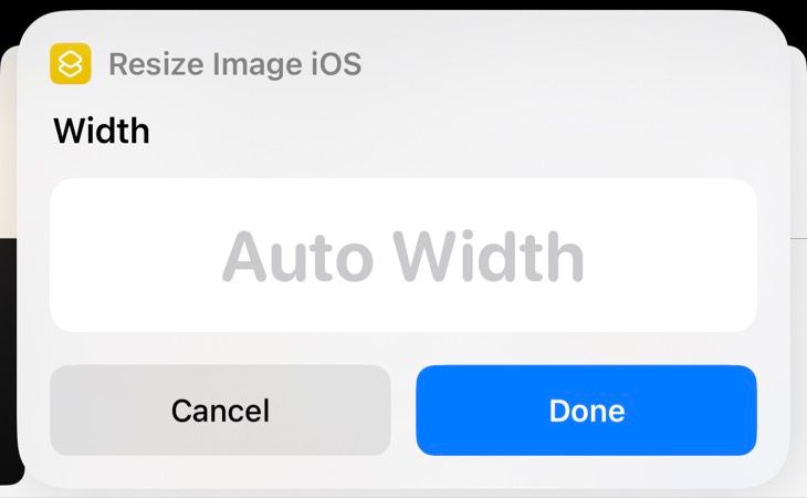 Build a Shortcuts workflow to resize images using the Share sheet on iPhone