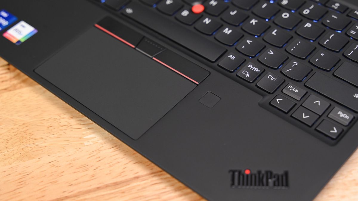 Touchpad on a Lenovo ThinkPad X1 Nano Gen 3