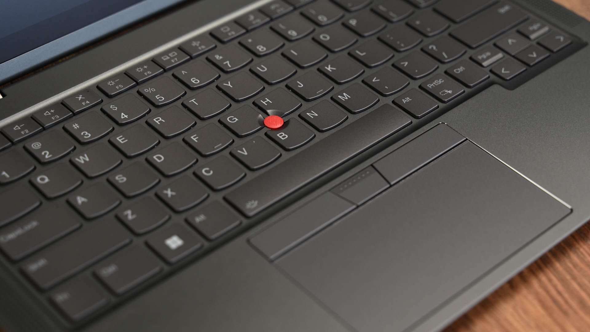TrackPoint on the Lenovo ThinkPad X1 Yoga (Gen 8)