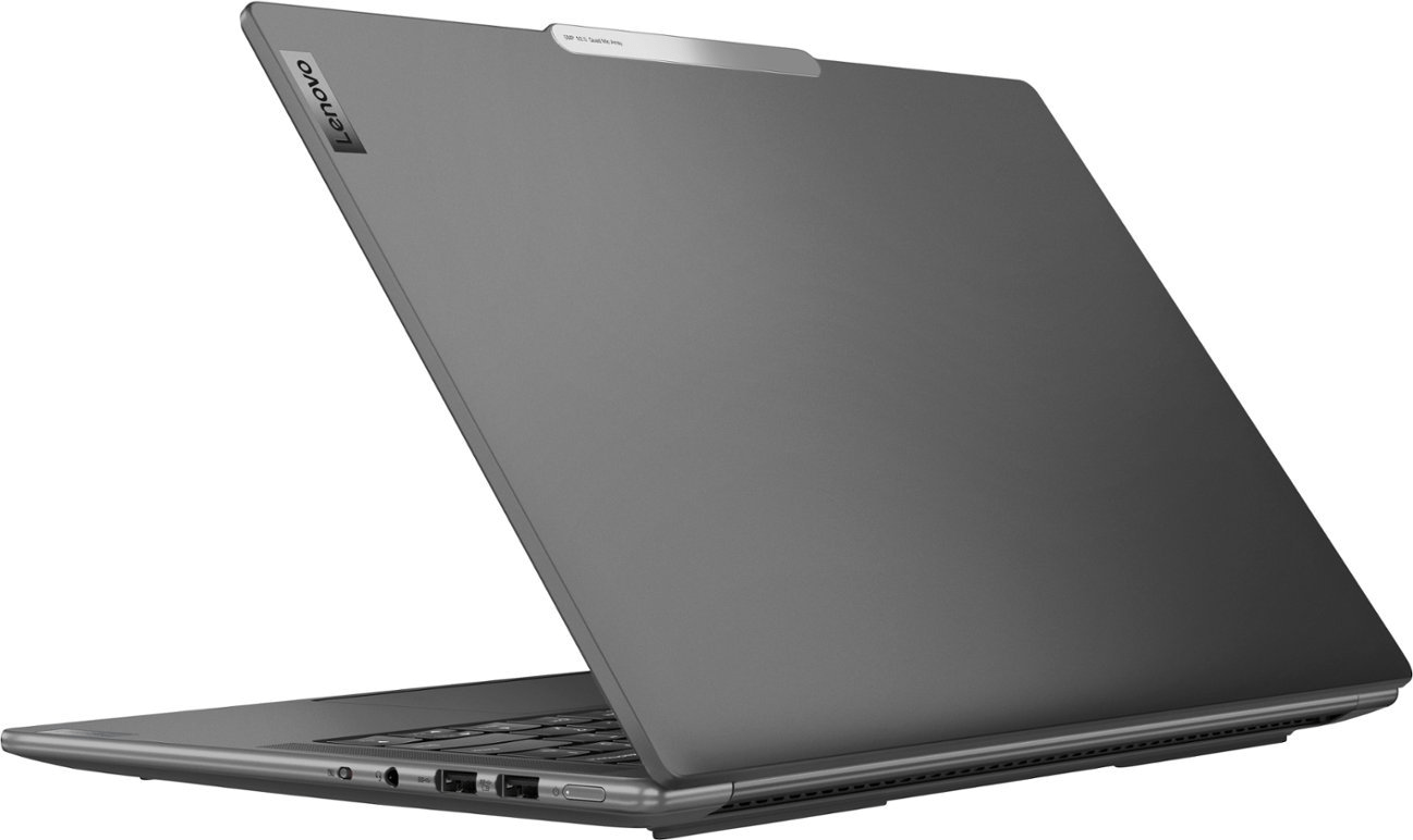 The back of the Lenovo Slim Pro 9i 14 Gen 8 laptop.