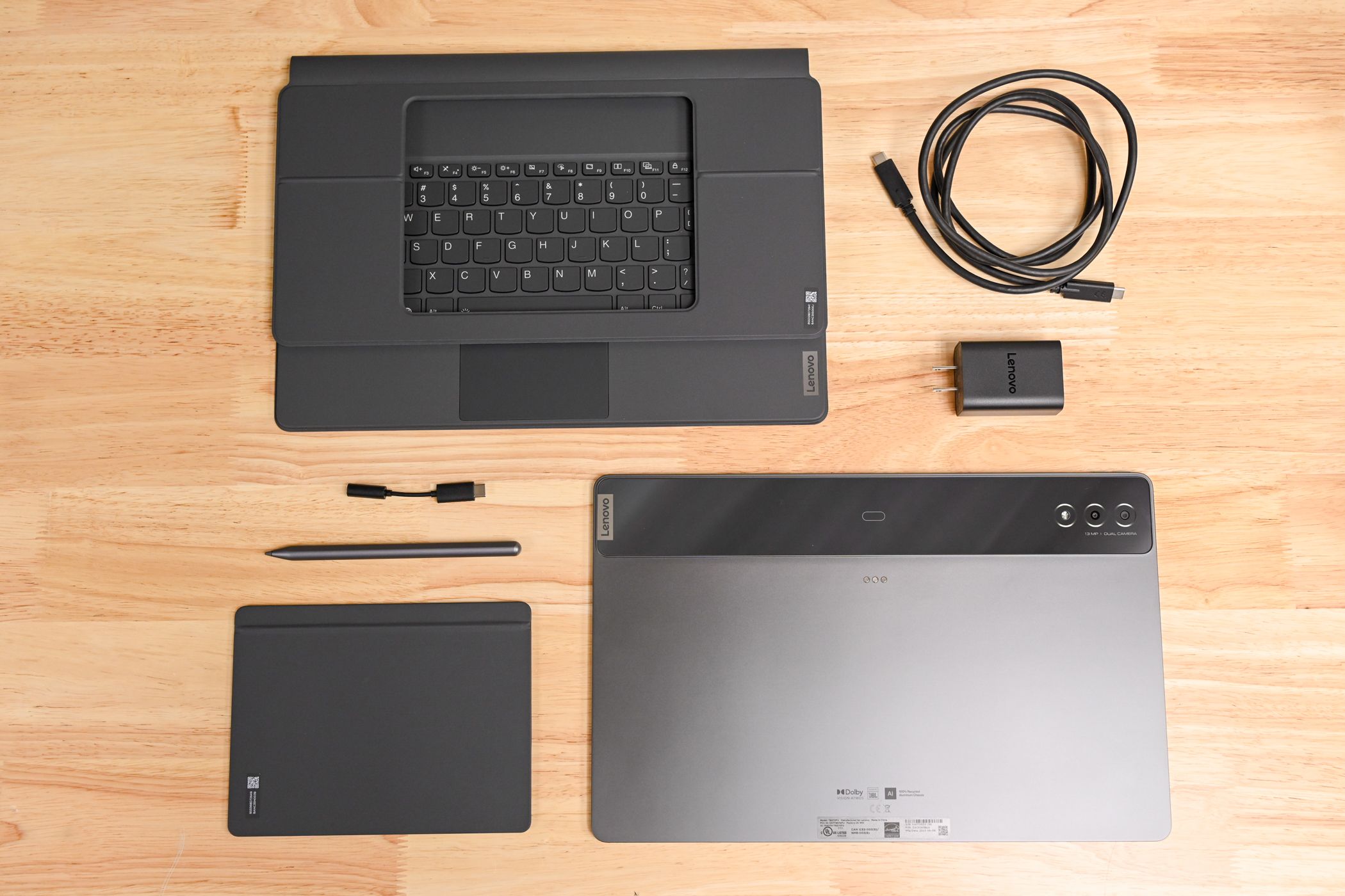 Components and accessories for the Lenovo Tab Extreme.