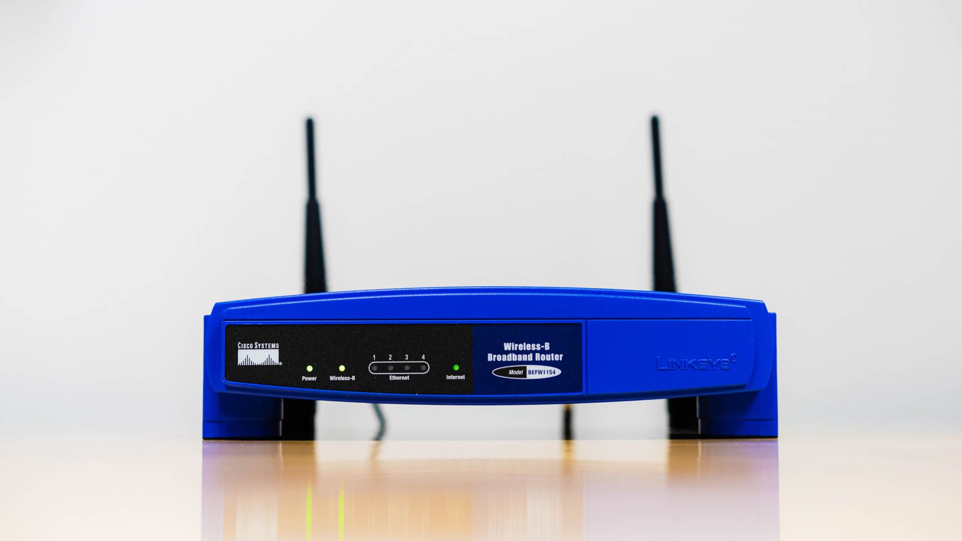 Dated Wireless B Broadband Router by Linksys