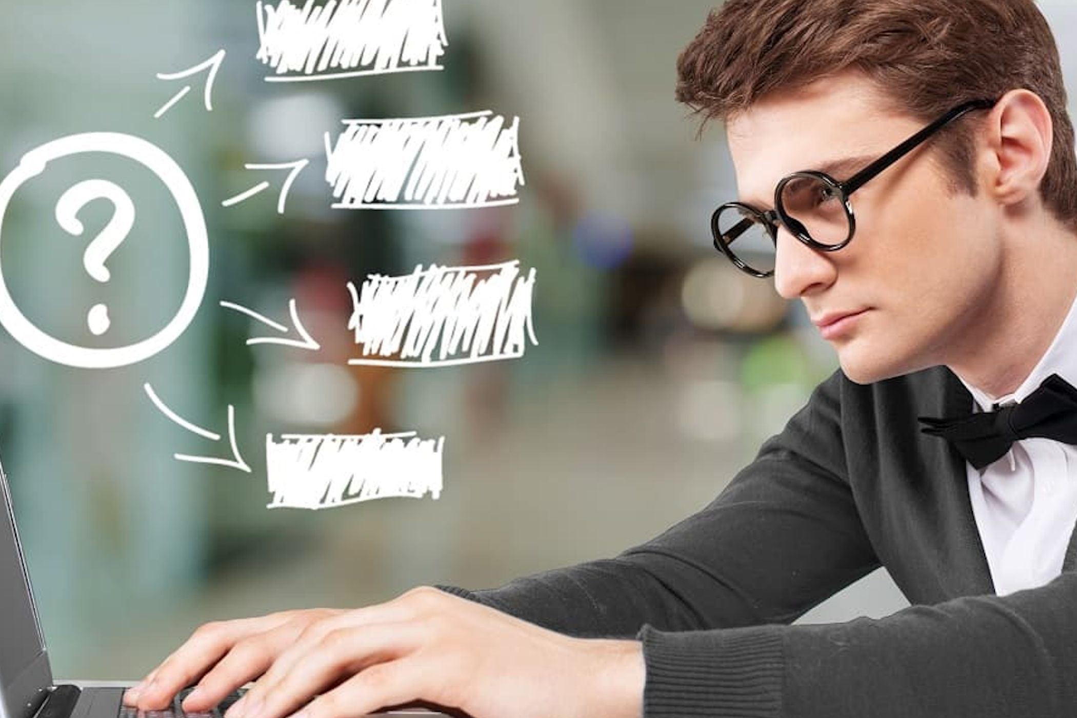 formatpdf man on laptop