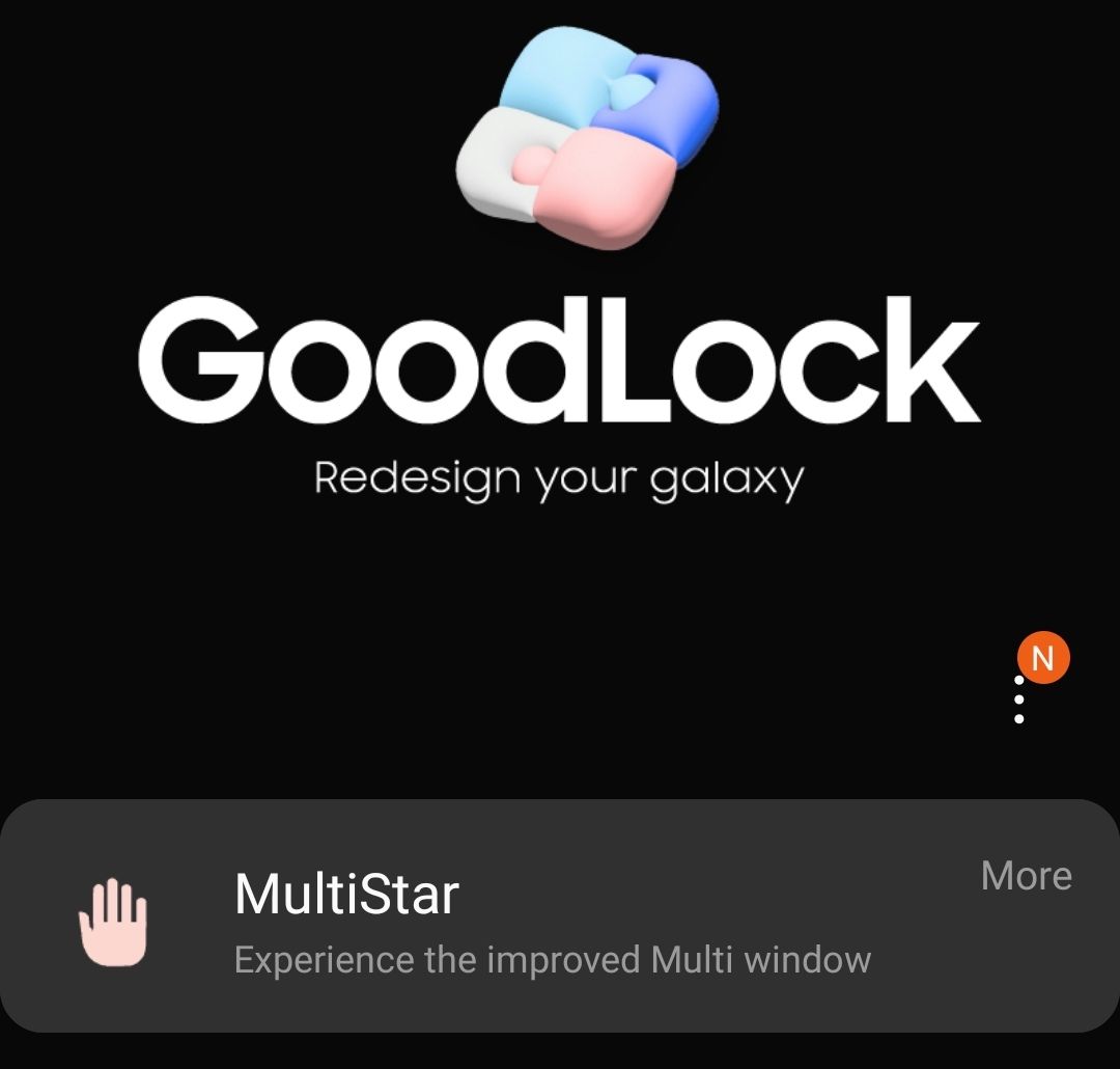 Good Lock MultiStar module