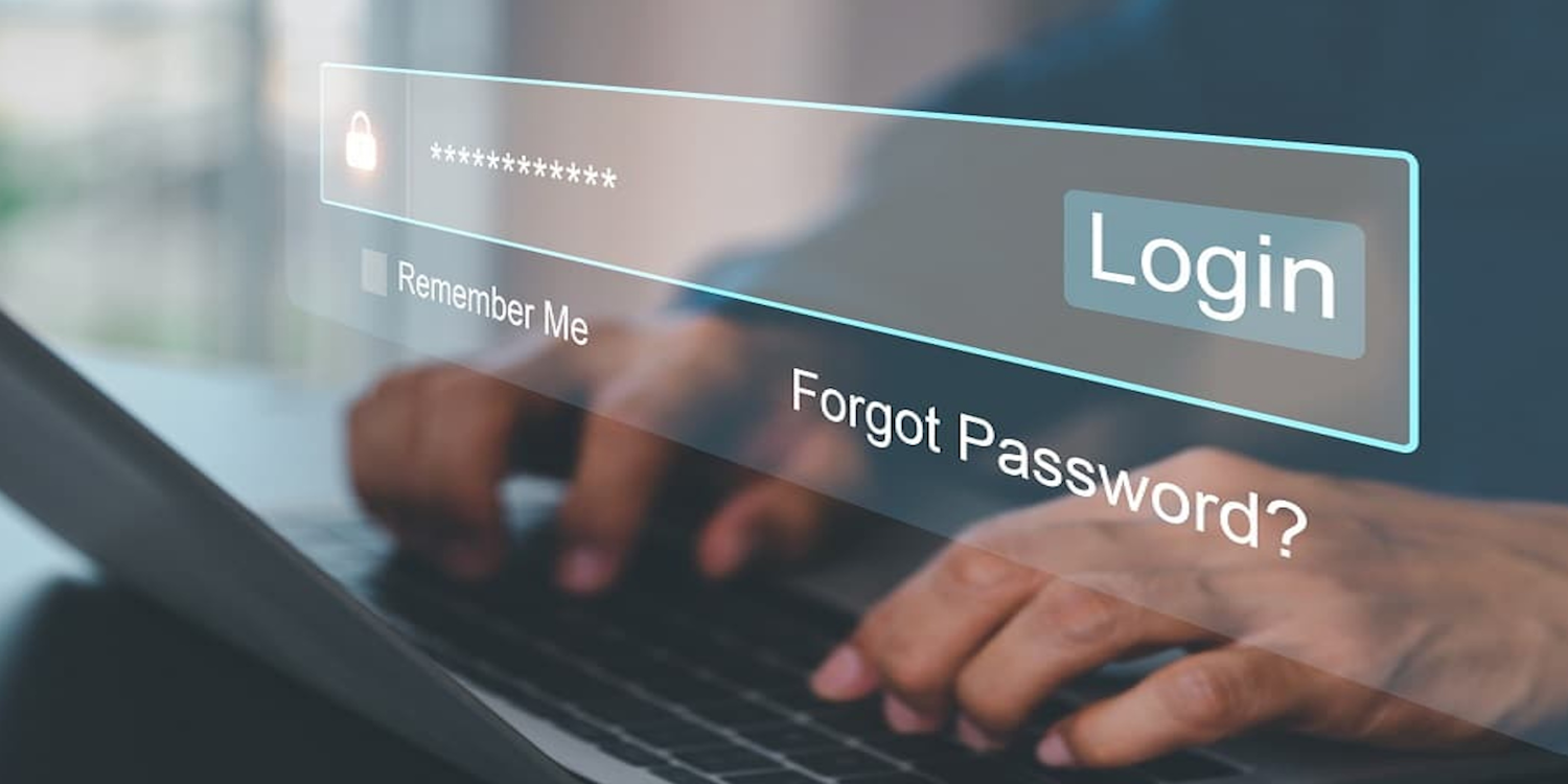 Password login image