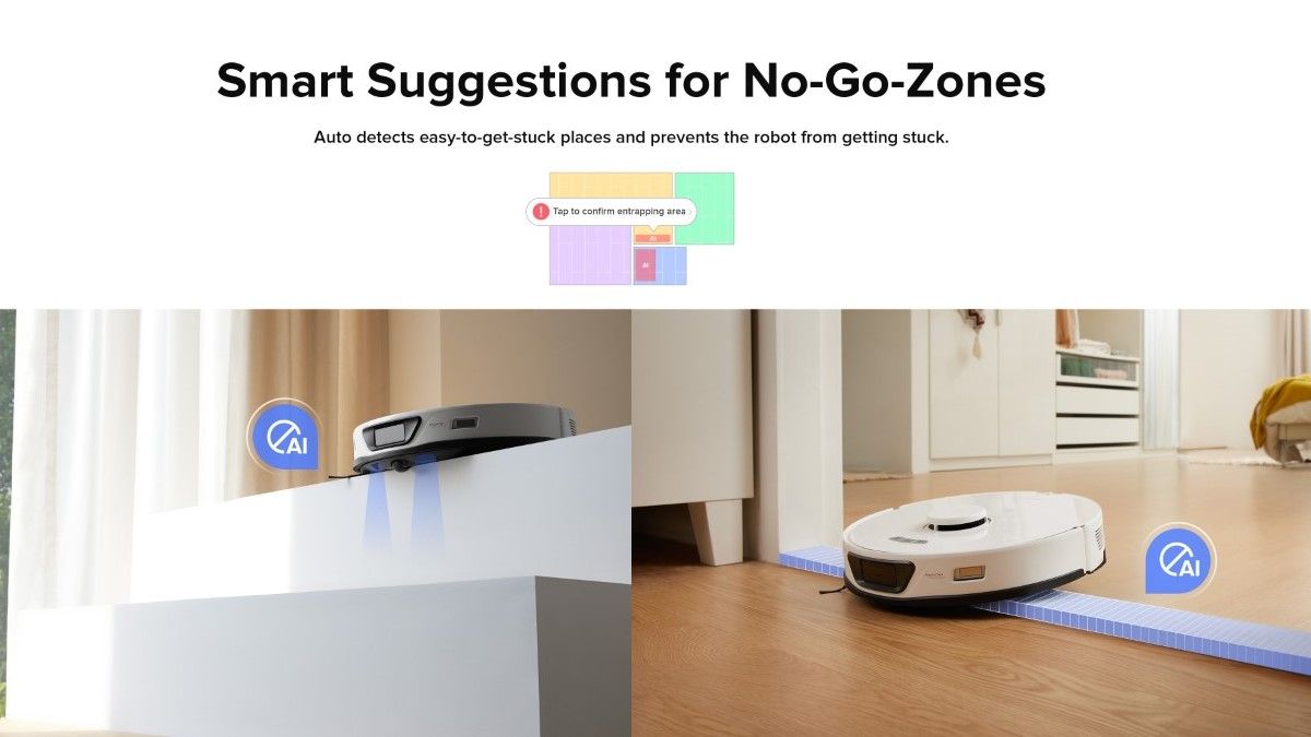 Roborock App Smart Suggestions for No-Go Zones