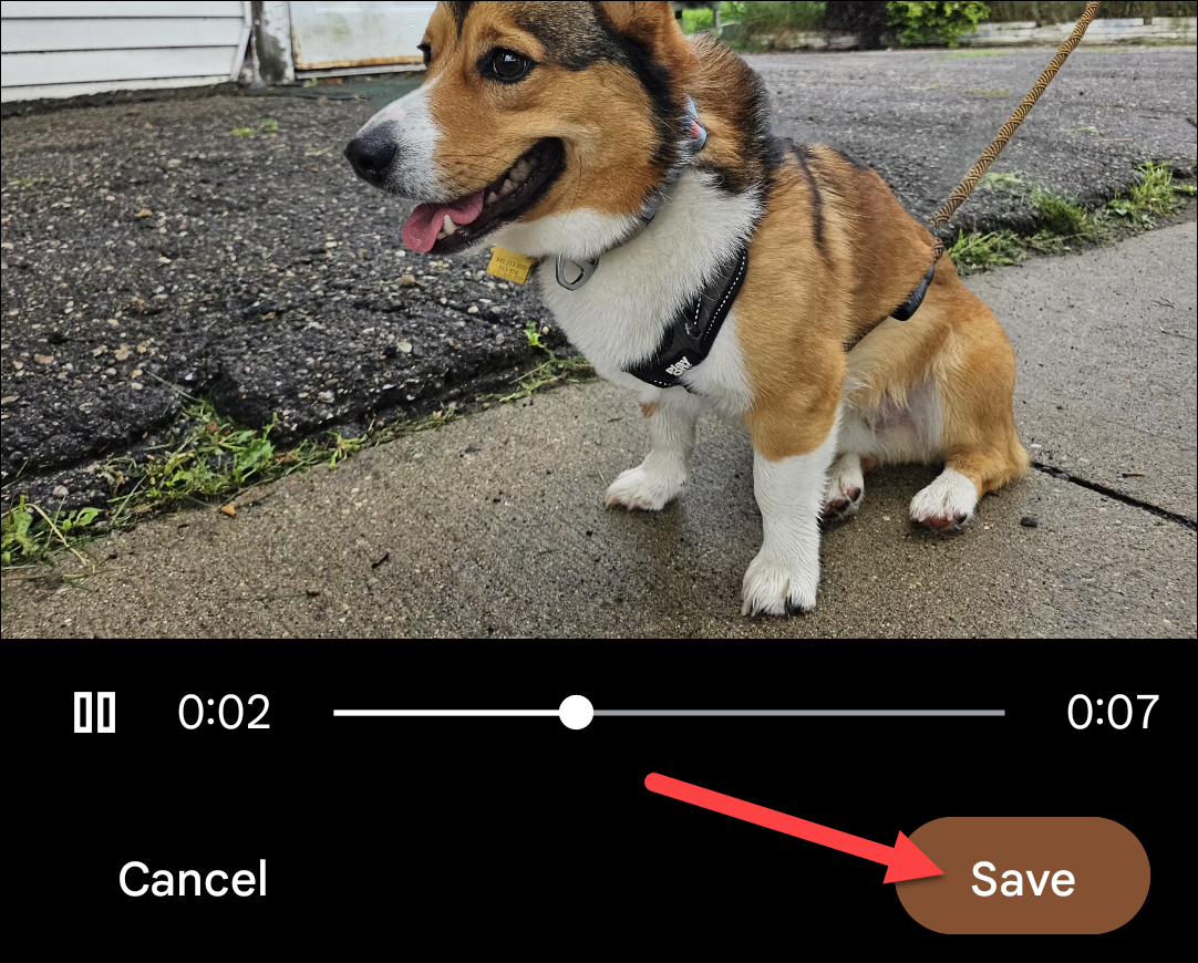 Tap &ldquo;Save.&quot;