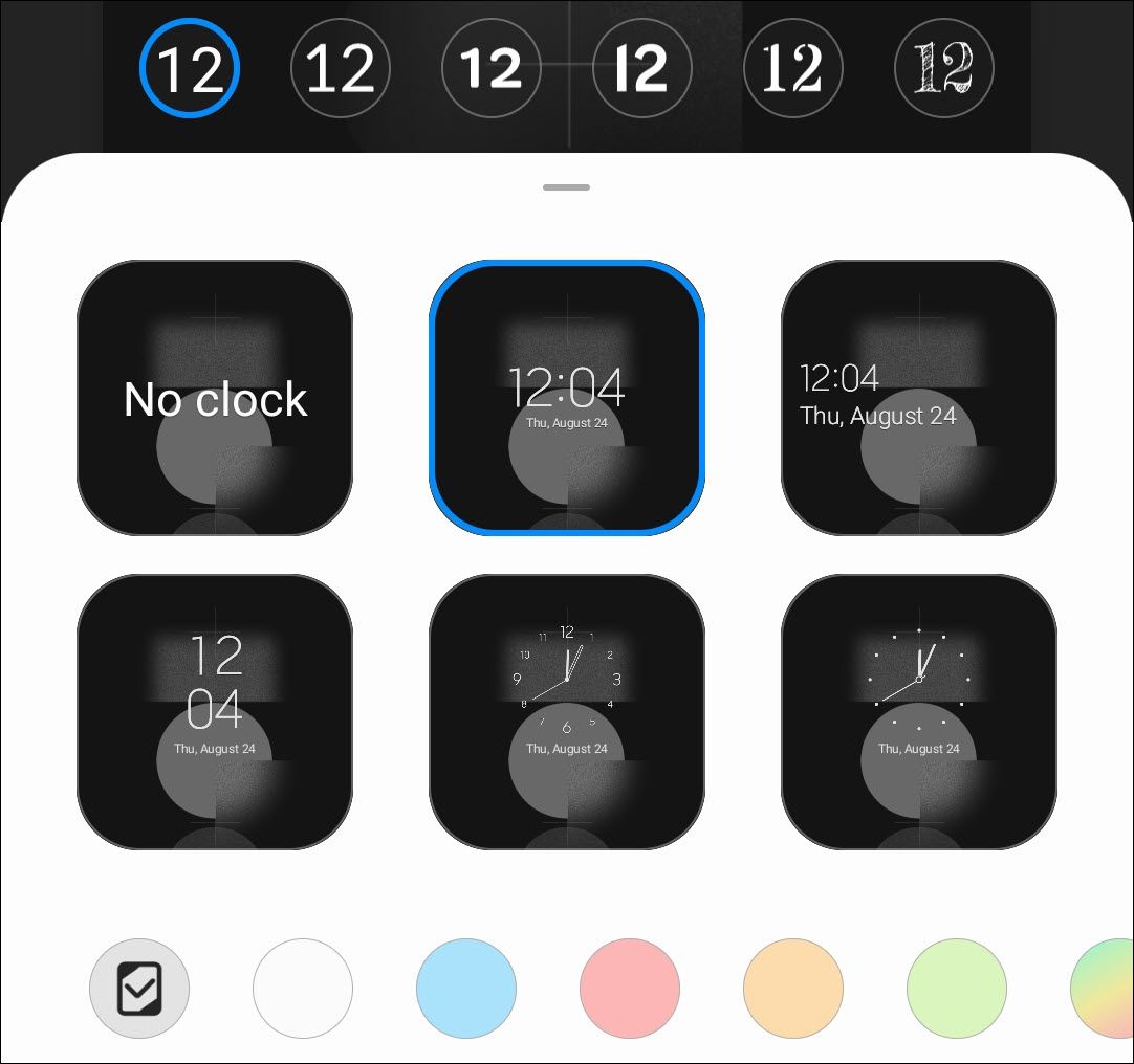 How to Customize the Clock on the Android Lock Screen