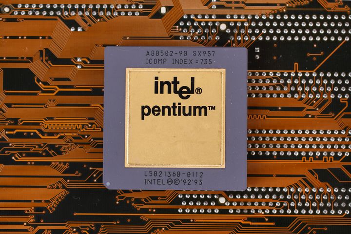 An Intel Pentium CPU