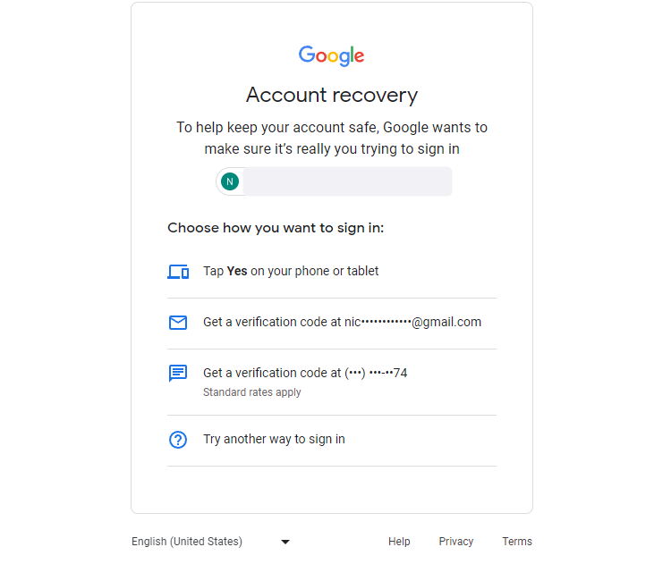 There are multiple ways to recover a Gmail account. 