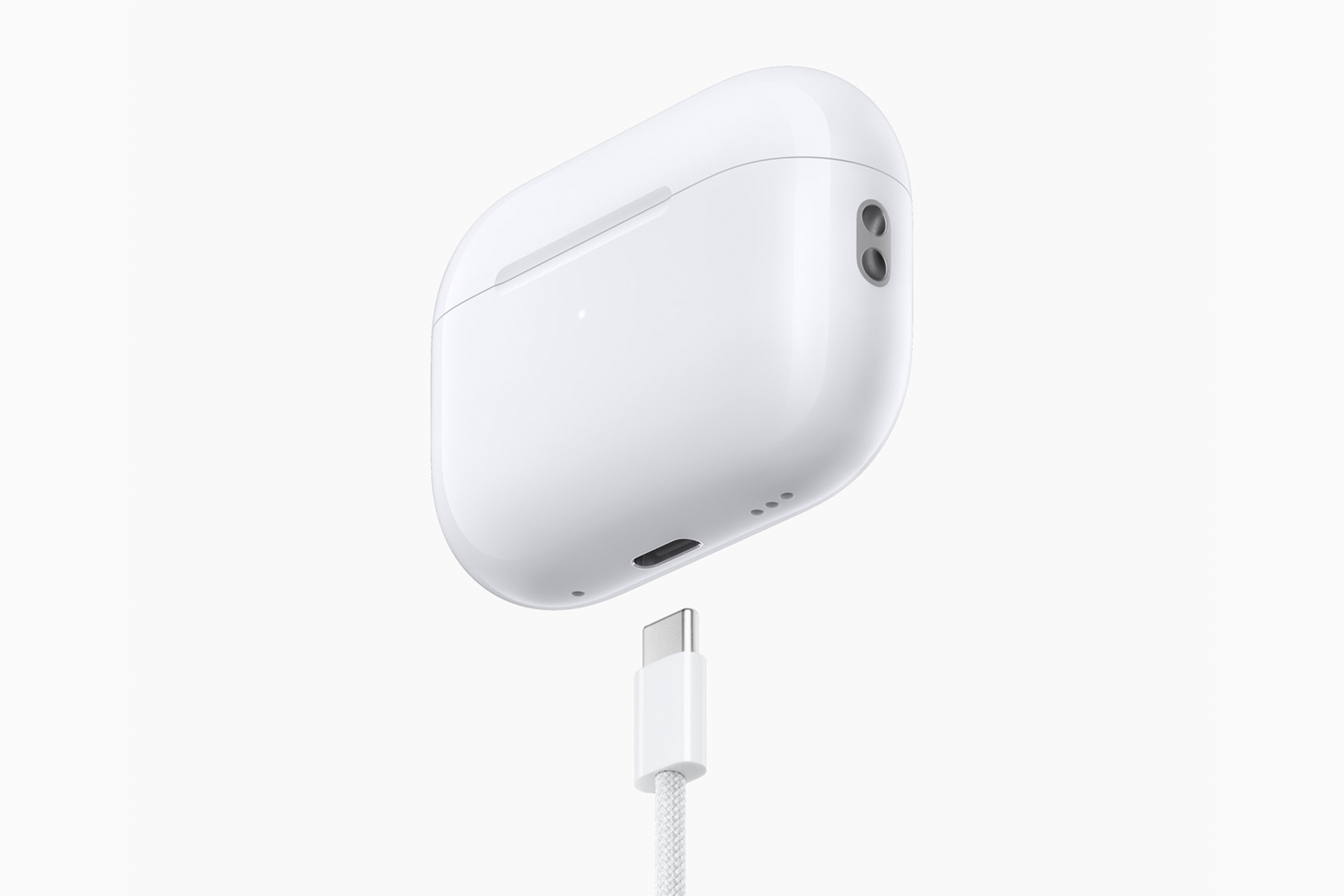 Apple AirPods Pro charging via USB-C cable