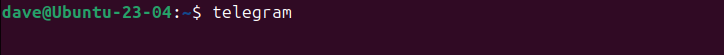 Starting the Telegram desktop client from the command line