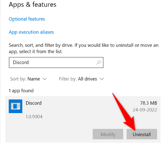 Choose &ldquo;Uninstall.&quot;