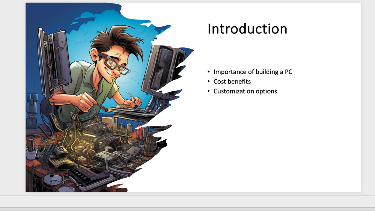 Powerpoint Designer Slide Example