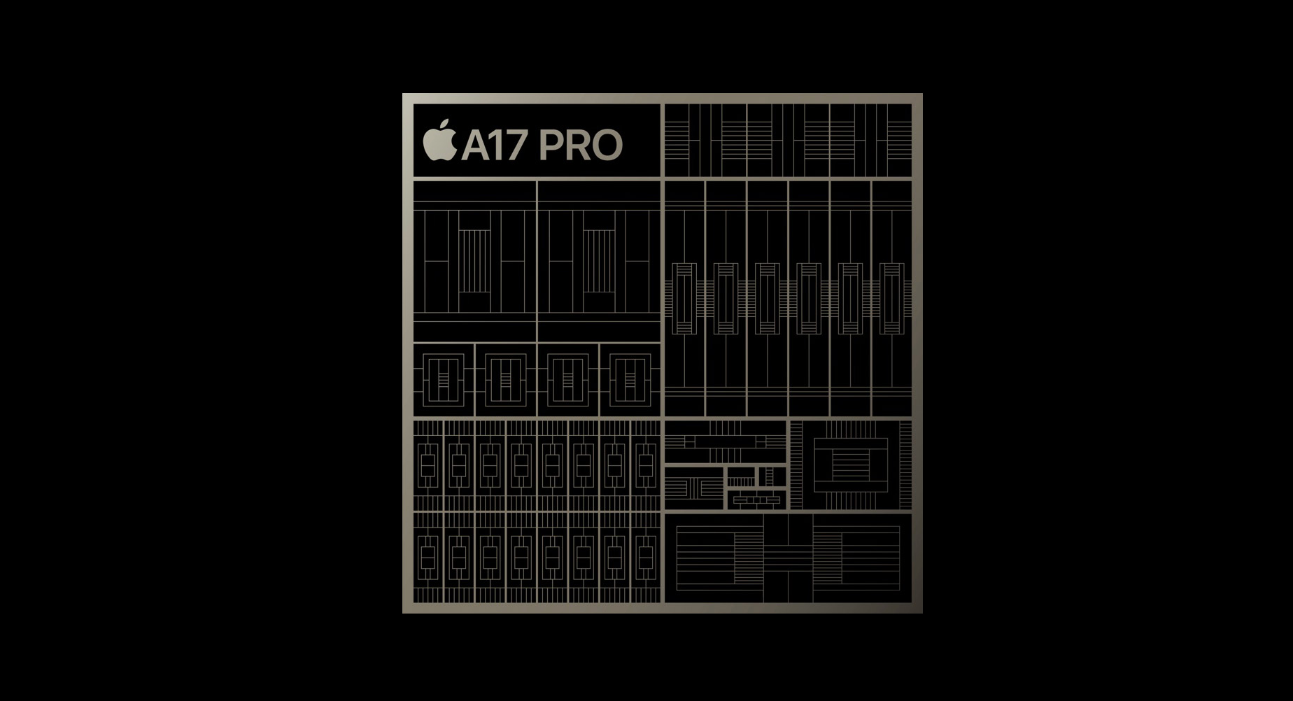 The A17 Pro chip found in the iPhone 15 Pro