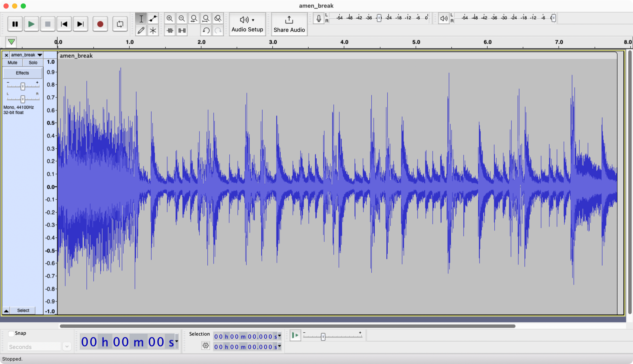 Use Audacity alongside your DAW as an audio editor and processor