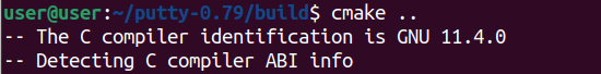 run cmake command