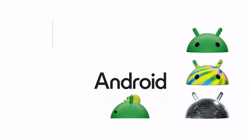 Android mascot animation