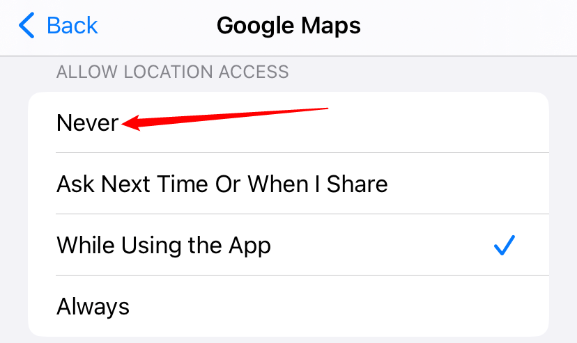 Never allow Google Maps to have your location. 