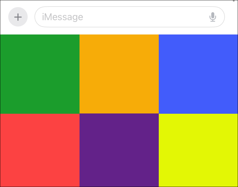 Messages media picker.